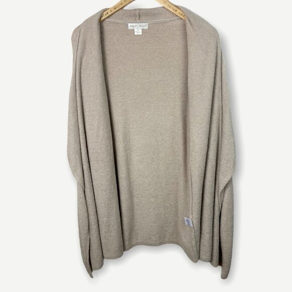 Barefoot Dreams Calypso Wrap Cardigan Fleece Knit Womens Small Medium Style #436 - Picture 5 of 8